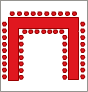 disposition de tables en U